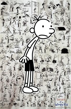  Diary of a Wimpy Kid - Art Posters - AllPosters.com