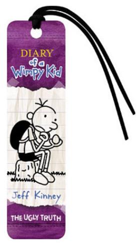 Diary of a Wimpy Kid The Ugly Truth Purple Bookmark Bookmark at ...