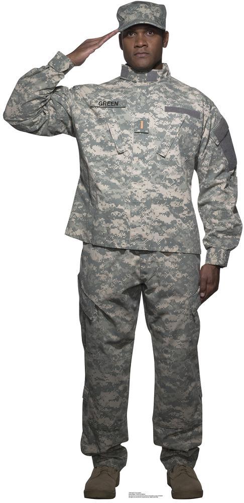 Digital Camo Soldier Lifesize Standup Cardboard Cutouts Allposters Com