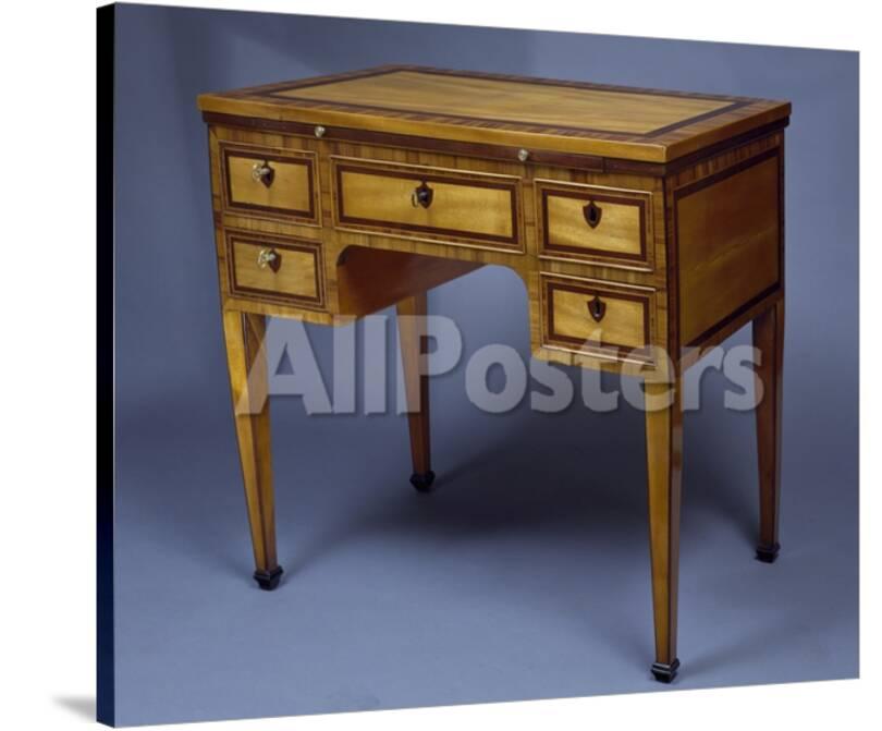 Directoire Style Cherry Wood And Amaranth Writing Desk Made In