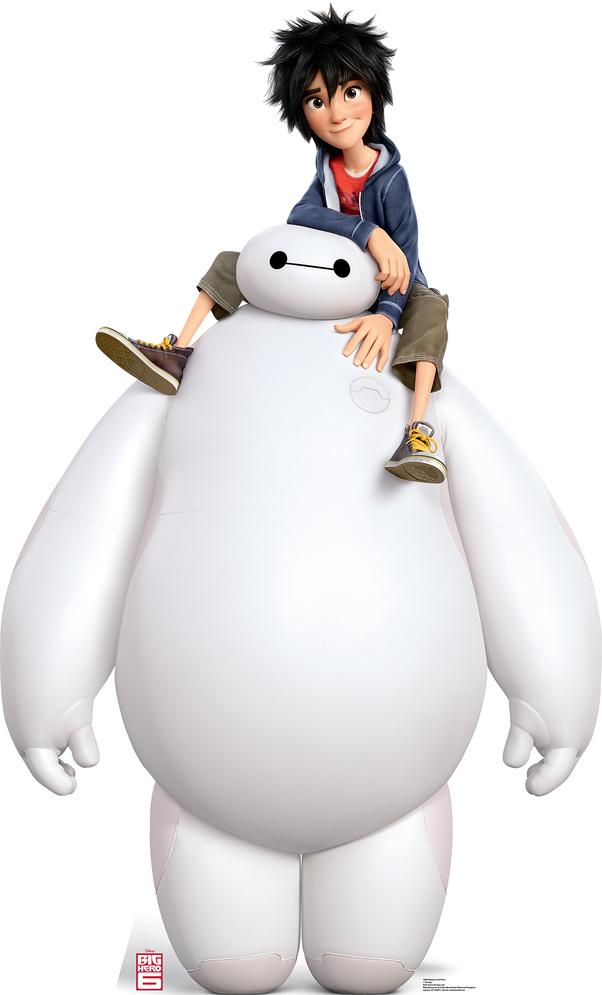 Disney S Big Hero 6 Baymax And Hiro Lifesize Standup Cardboard Cutouts Allposters Com