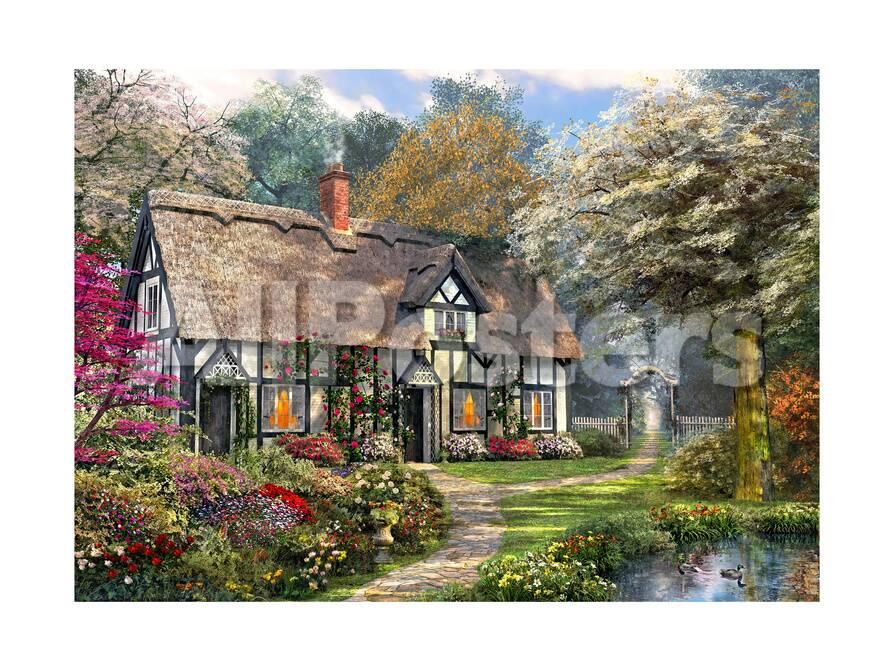Victorian Garden Cottage Prints By Dominic Davison At Allposters Com