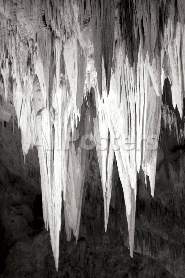 Carlsbad Cavern Ii Bw Photographic Print Douglas Taylor Allposters Com