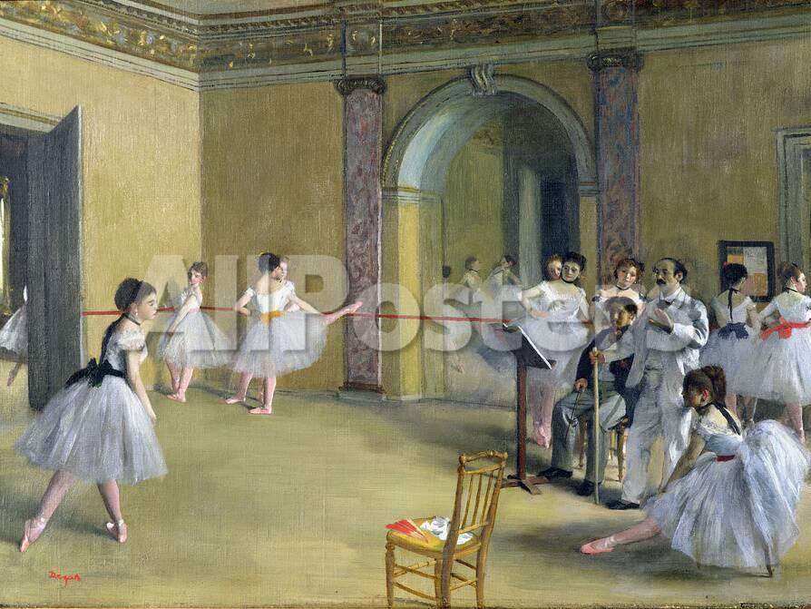 The Dance Foyer At The Opera On The Rue Le Peletier 1872 Giclee