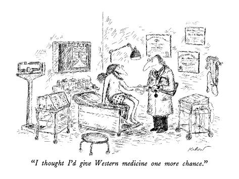 Slow Medicine One More Thing About Alternative Medicine Slow Medicine One More Thing About Alternative Medicine