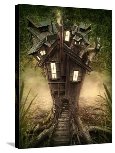 fantasy tree house in forest photographic print egal allposters com