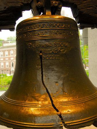 'Cracked Liberty Bell, Philadelphia, Pennsylvania, USA' Photographic