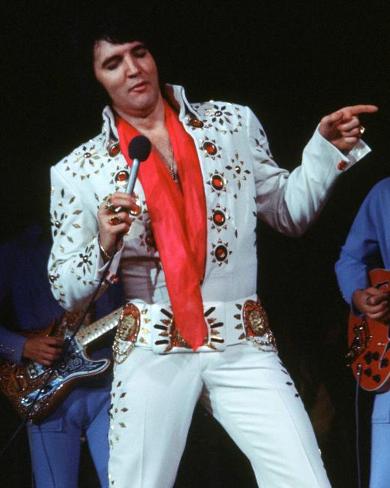 Elvis Presley, Charlie Auringer, 1972, Olympia Stadium, Detroit ...