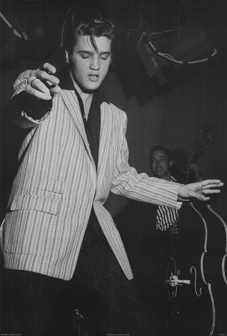 Elvis presley white jacket music poster print Elvis presley white jacket music poster print