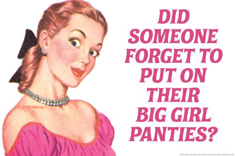 Big girl panties meme