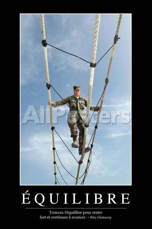 Equilibre Citation Et Affiche D Inspiration Et Motivation Photographic Print Allposters Com
