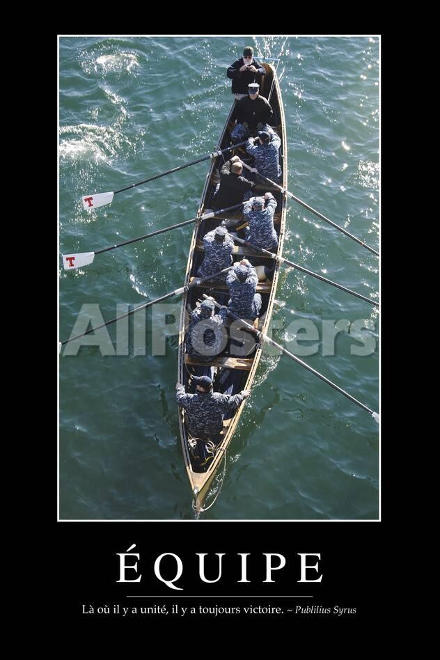 Equipe Citation Et Affiche D Inspiration Et Motivation Photographic Print Allposters Com