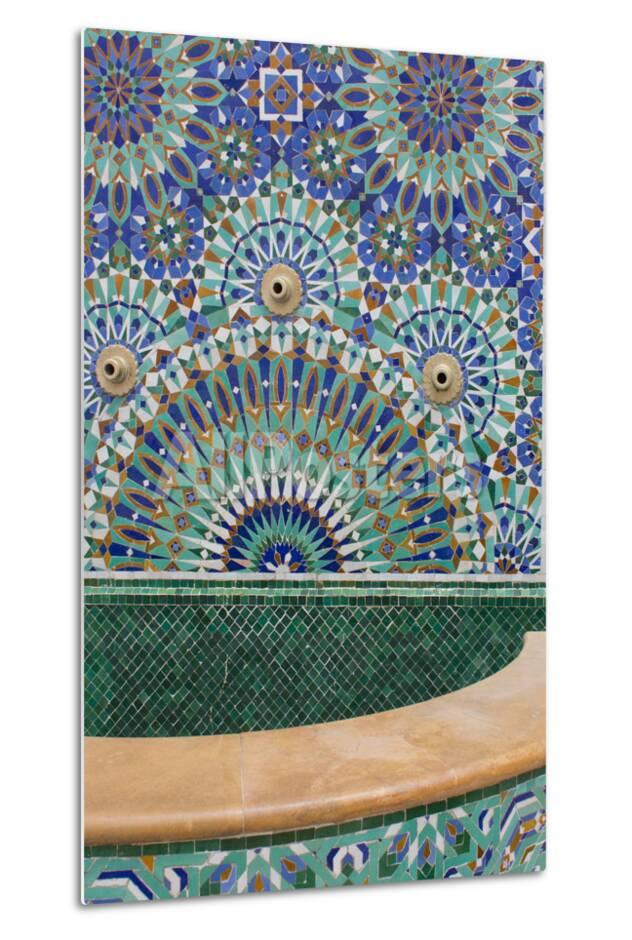 Ornate And Colorful Mosaic Tile Work At The Hassan Ii Mosque Ornate And Colorful Mosaic Tile Work At The Hassan Ii Mosque Photographic Print By Erika Skogg Allposters Com