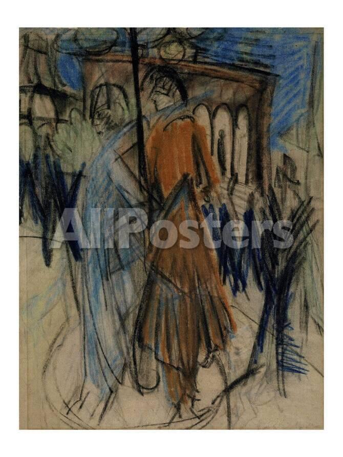 Potsdamer Platz Berlin Print Ernst Ludwig Kirchner Allposters Com