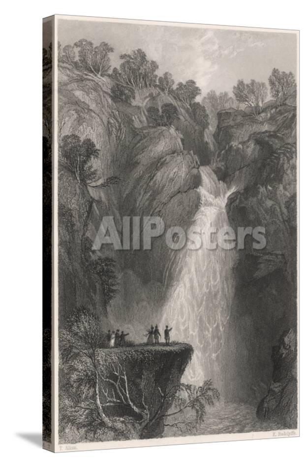 Fall Of Foyers Scotland Giclee Print By E Radclyffe At Allposters Com
