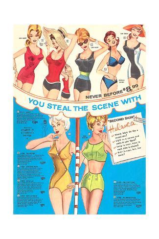 fifties bathing suits