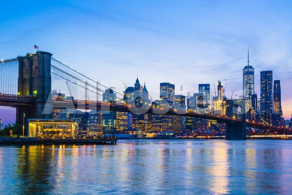Brooklyn Bridge And Manhattan Skyline At Sunset New York City New York Usa North America Photographic Print Fraser Hall Allposters Com Brooklyn Bridge And Manhattan Skyline At Sunset New York City New York Usa North America Photographic Print Fraser Hall Allposters Com