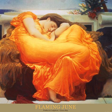 Resultado de imagem para frederic leighton junho flamejante