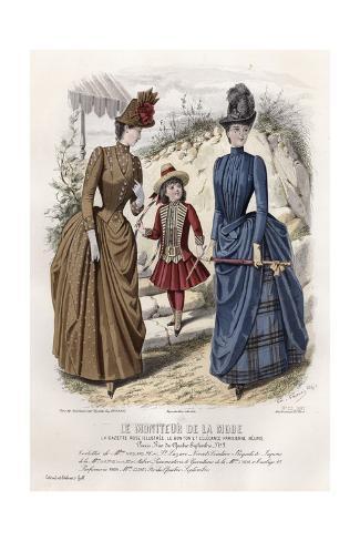 Late 19th century french fashion 40 Late 19th century french fashion 10
