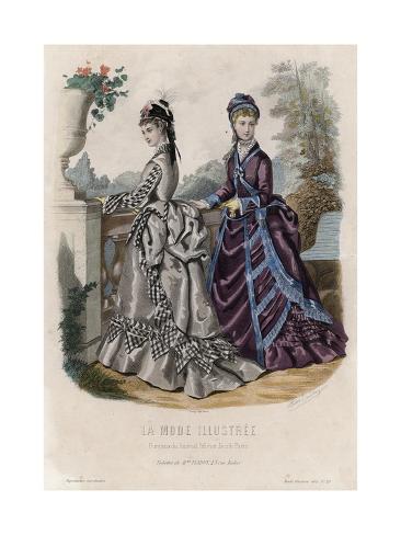 Late 19th century french fashion Late 19th century french fashion