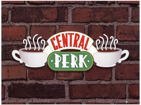 Friends (Central Perk Sign) Television Poster Masterprint - at ...