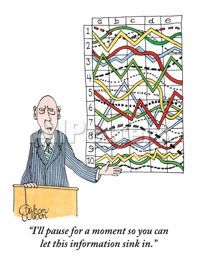 I Ll Pause For A Moment So You Can Let This Information Sink In New Yorker Cartoon Premium Giclee Print Gahan Wilson Allposters Com