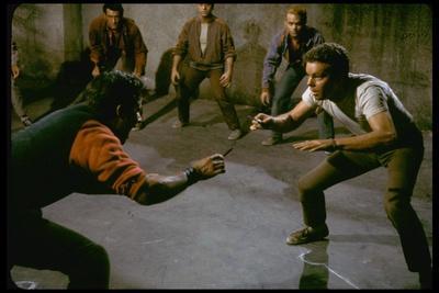 'Knife Fight Scene from West Side Story' Premium 