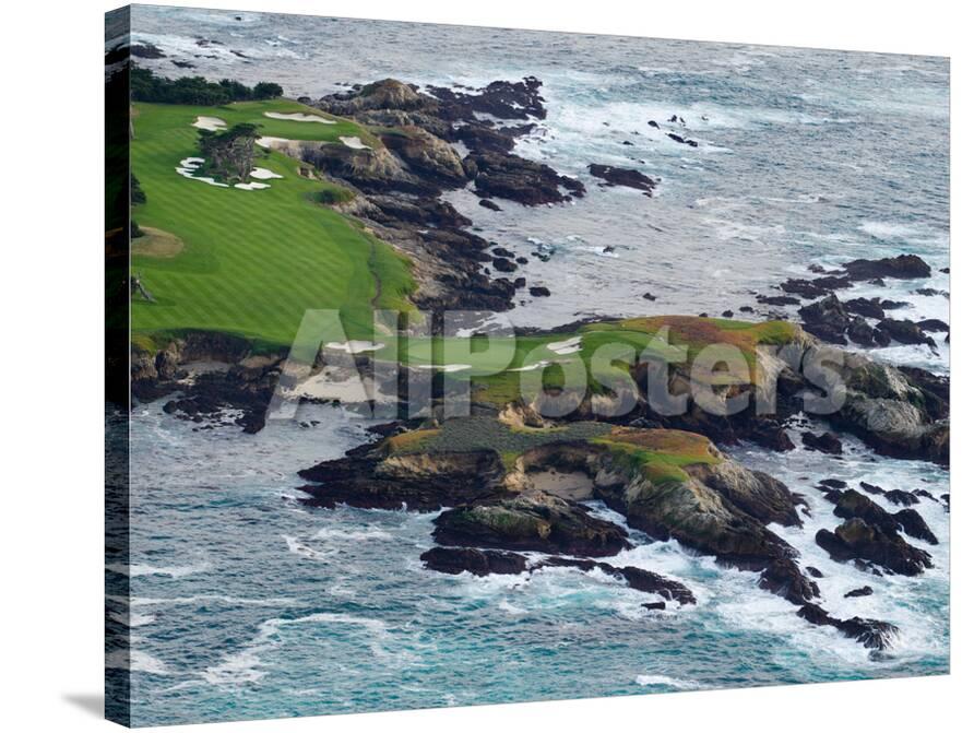 Golf Course On An Island Pebble Beach Links Golf Course On An Island Pebble Beach Links Monterey County California Usa Photographic Print At Allposters