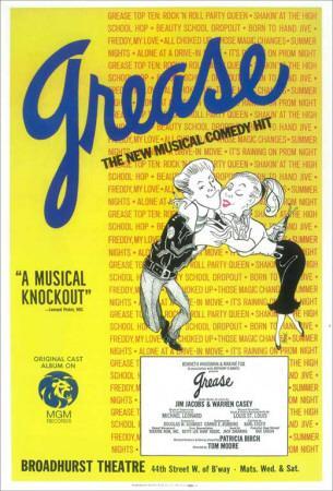 'Grease - Broadway Poster , 1972' Masterprint | AllPosters.com