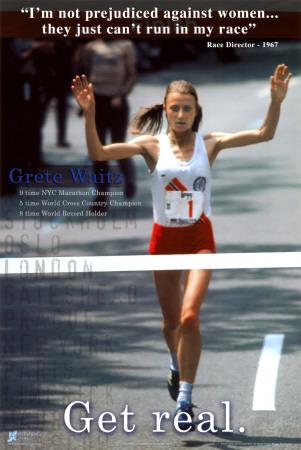 'Grete Waitz: Get Real' Prints - | AllPosters.com