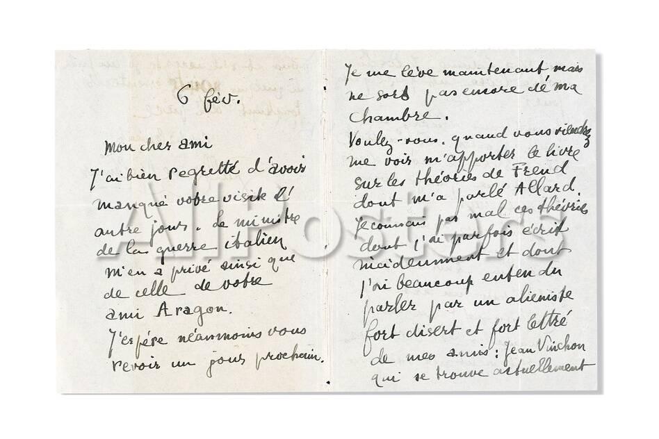 Letter To Andre Breton 1918 Giclee Print Guillaume Apollinaire Allposters Com Letter To Andre Breton 1918 Giclee Print Guillaume Apollinaire Allposters Com