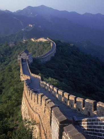 The Great Wall, Beijing, China Photographic Print by Hal Gage