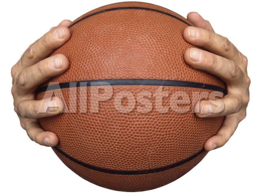 hands holding a basketball photographic print at allposters com