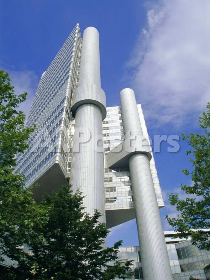 Hypobank Building Munich Munchen Bavaria Germany Europe