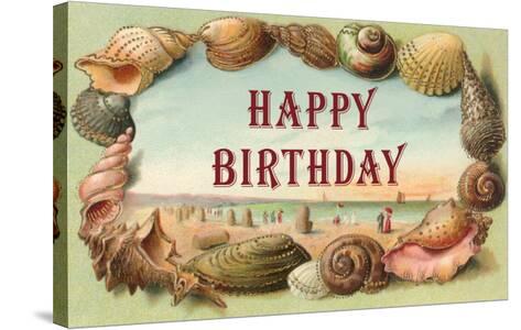 Happy Birthday Seashells Print at AllPosters.com