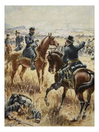 'Major General George Meade at the Battle of Gettysburg on July 2nd