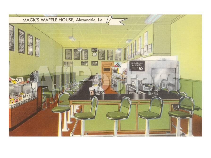 Interior Mack S Waffle House Retro Diner Prints At Allposters Com