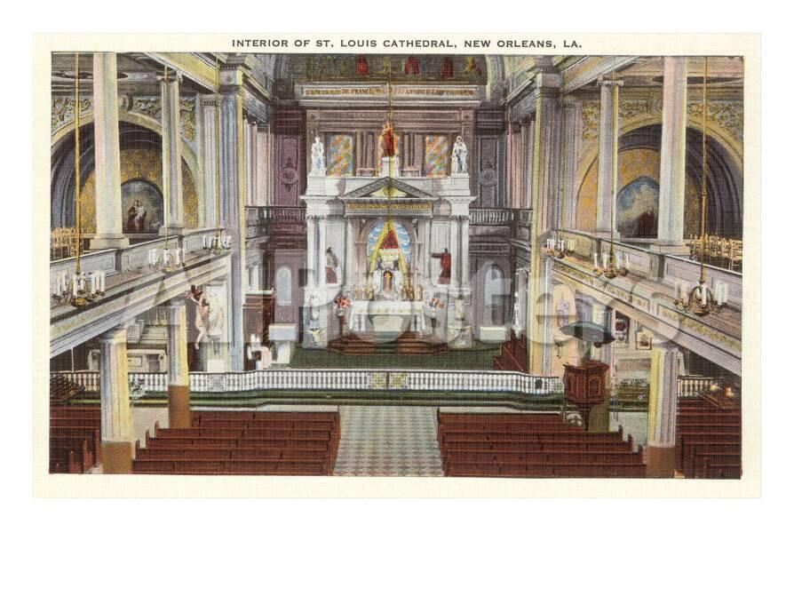 Interior St Louis Cathedral New Orleans Louisiana Prints At Interior St Louis Cathedral New Orleans Louisiana Prints At Allposters