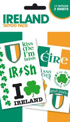 Ireland Temporary Tattoos Temporary Tattoos - by AllPosters.ie