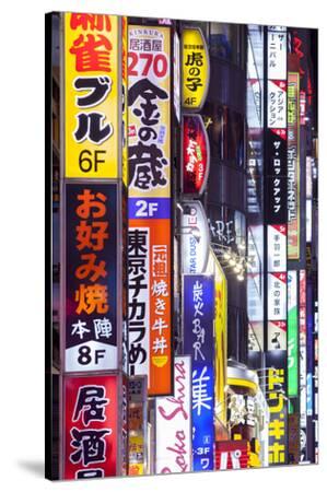 Colorful Neon Signs At The Kabukicho Red Light District Shinjuku Tokyo Japan Photographic Print Jan Christopher Becke Allposters Com