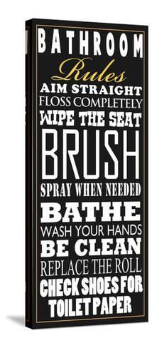 Bathroom Rules Poster By Jim Baldwin Allposters Ca Bathroom Rules Art Print