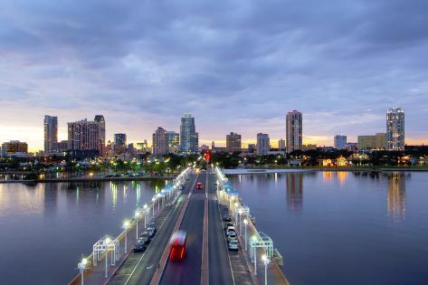  Florida  Saint  Petersburg  Skyline  Tampa Bay Pier 