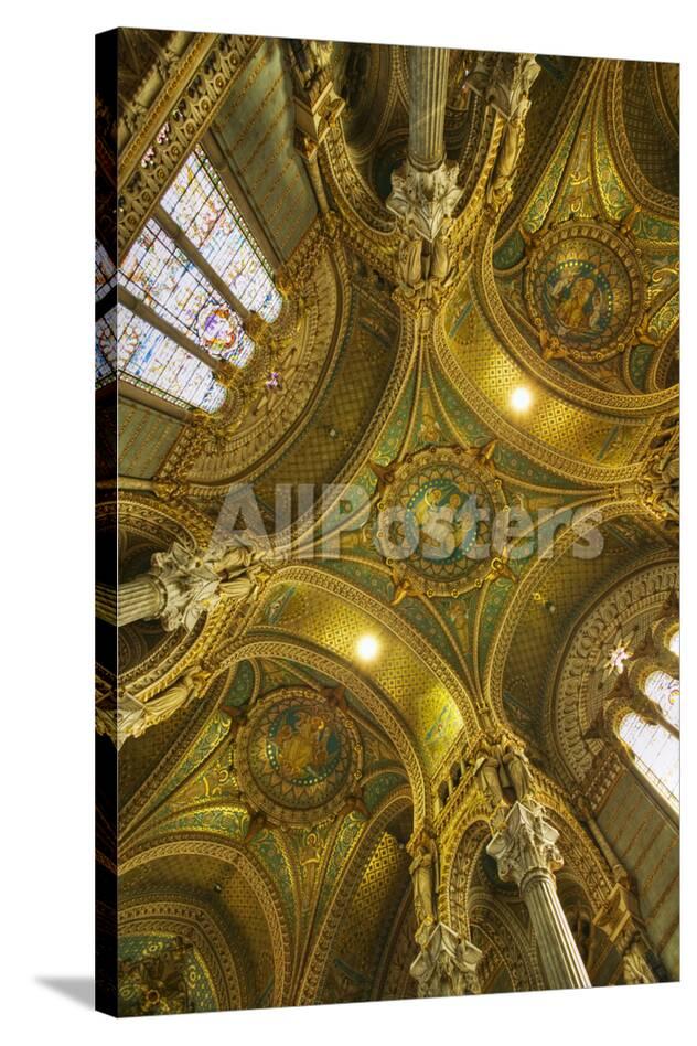 Ceiling Of Notre Dame De Fourviere