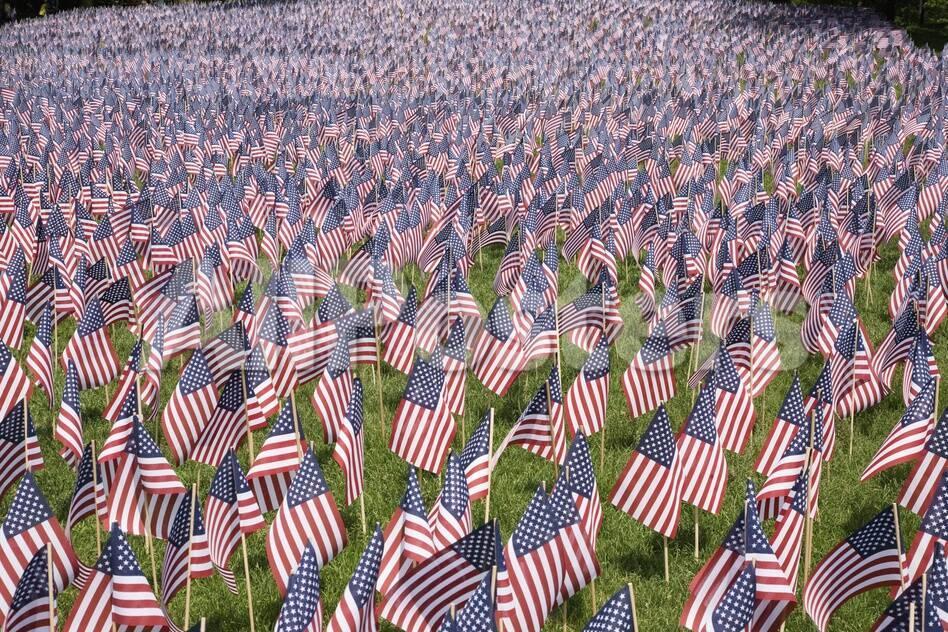 000 American Flags For Memorial Day Boston Commons Boston Ma Photographic Print Joseph Sohm Allposters Com