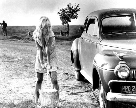 Girl Washing Car In Cool Hand Luke Girl Washing Car In Cool Hand Luke