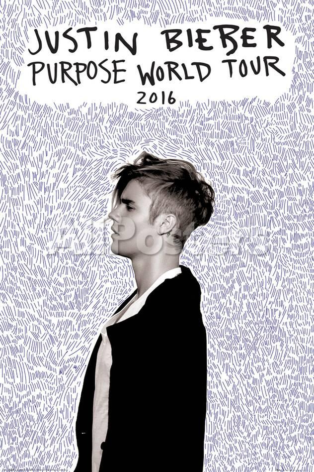 Justin Bieber Purpose World Tour Prints Allposters Com