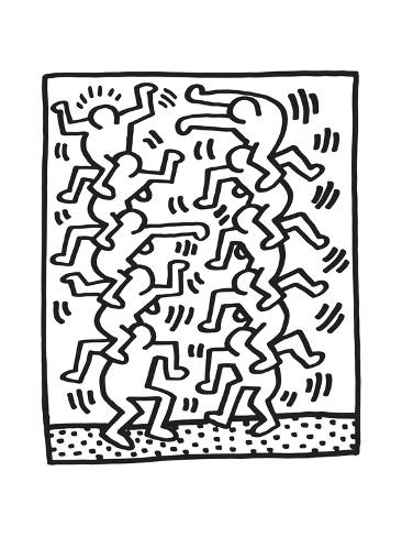 Untitled Pop Art Giclee Print by Keith Haring at AllPosters.com