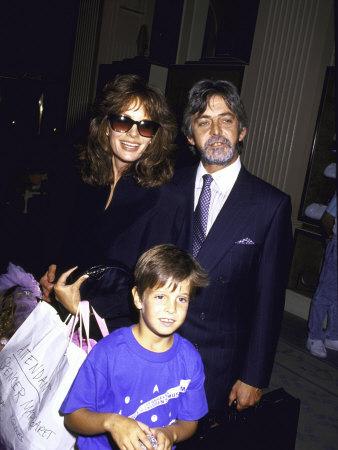 'Actress Jaclyn Smith, Husband Tony Richmond and their Son Gaston