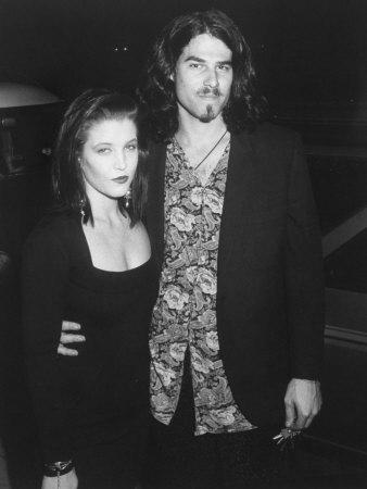 Lisa Marie Presley and Husband Danny Keough Premium ...