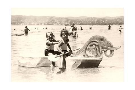 toy rowboat
